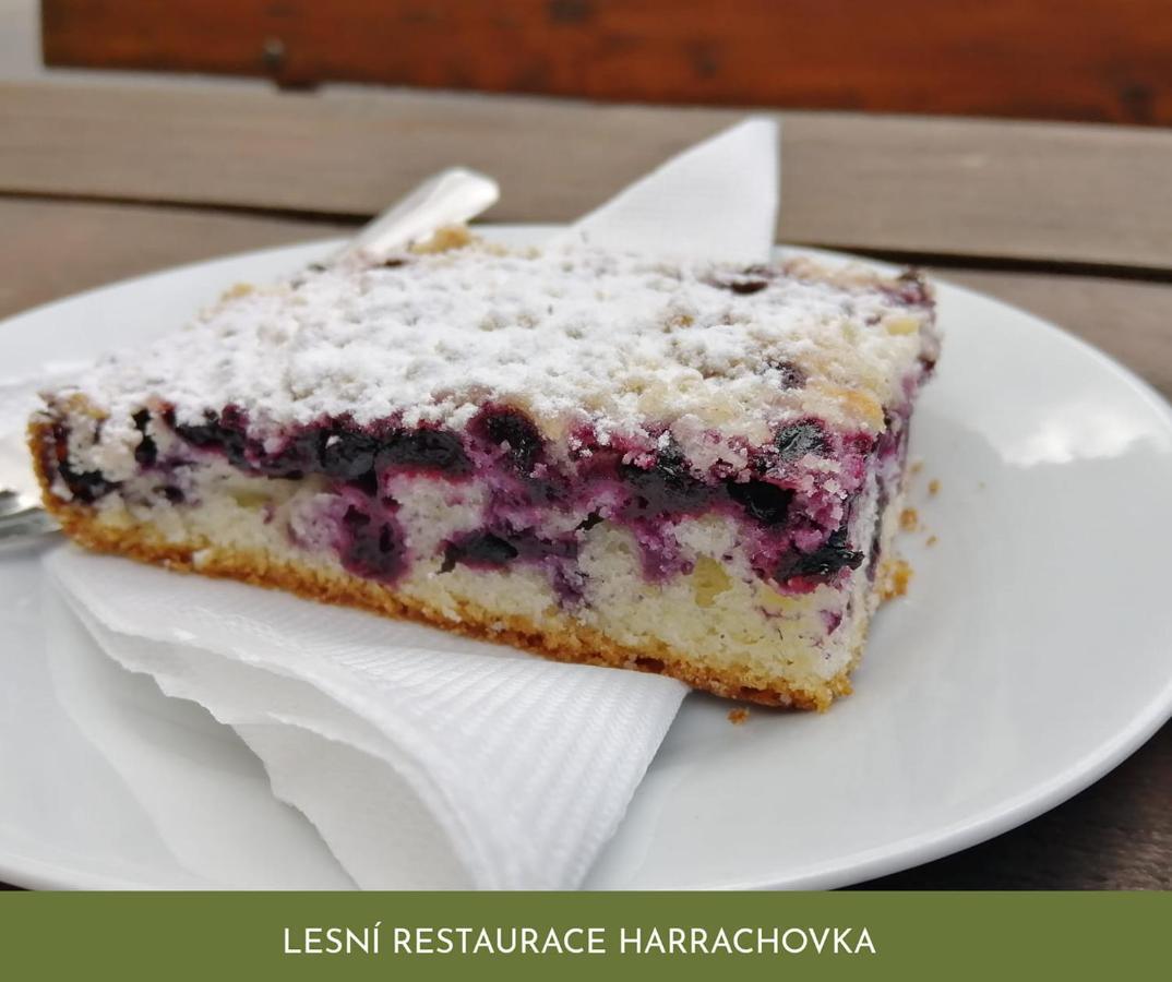 ホテル Lesni Restaurace Harrachovka ターボル エクステリア 写真